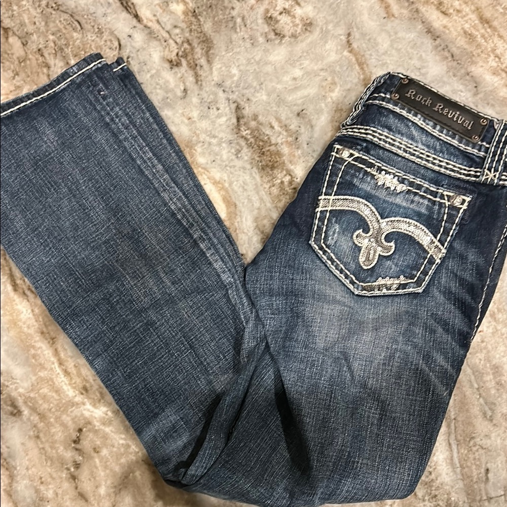 Rock Revival Women's Indigo Boot Cut Jeans